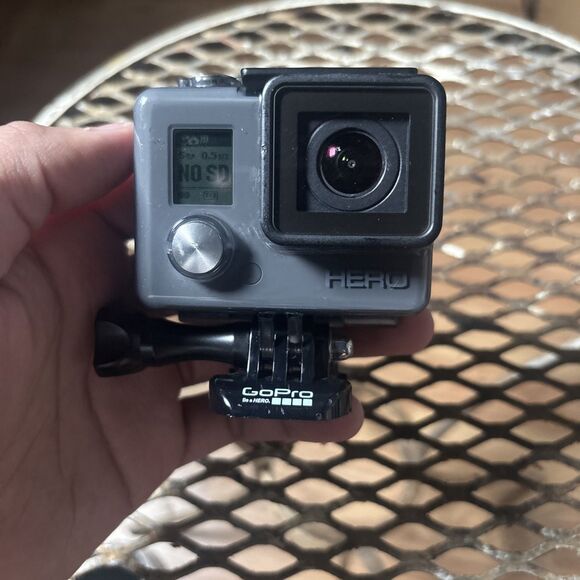 GoPro Hero HWBL1 Action Camera ONLY - Grey WORKS - Picture 1 of 11